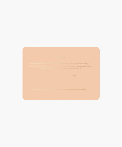 Gift Card Seine Peach