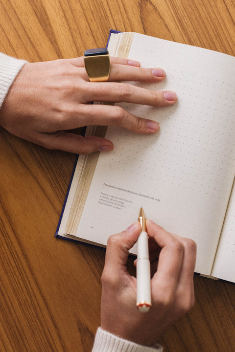 Trent Planner 2026 Amarelo Carta