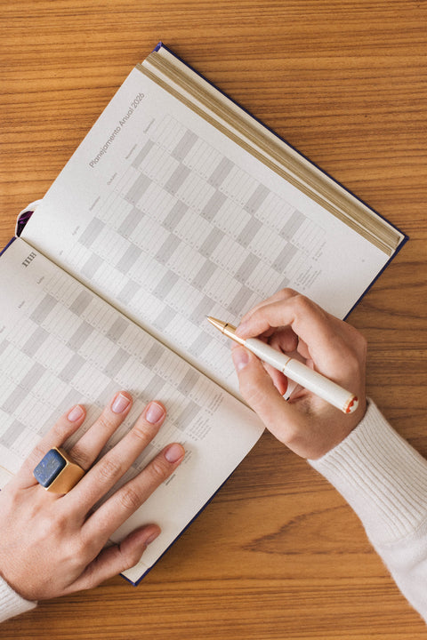 Trent Planner 2026 Amarelo Carta