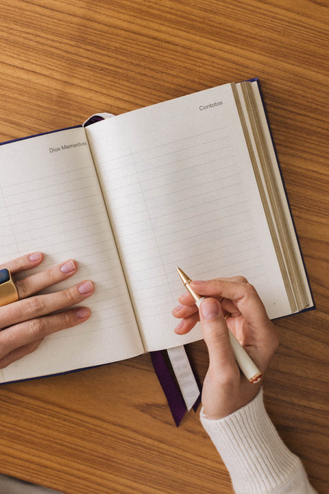 Trent Planner 2026 Amarelo Carta