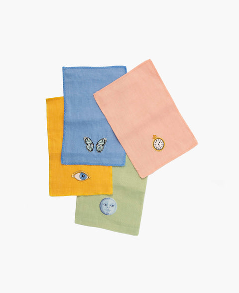 Set de guardanapos de coquetel  x Jackie Hatys
