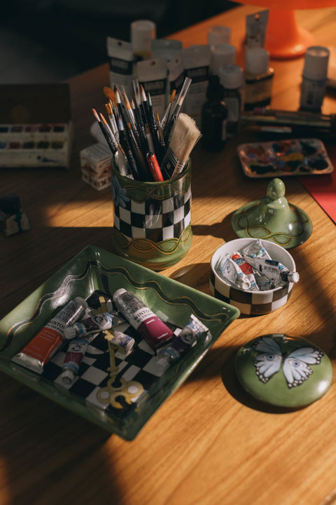 Porta-objetos Chess Key