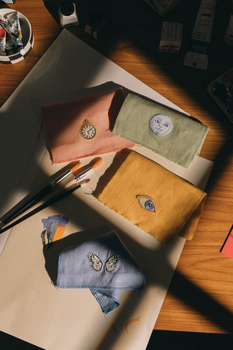 Set de guardanapos de coquetel  x Jackie Hatys